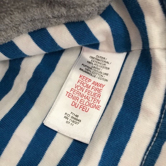 Mini Boden Toggle Grey Jacket w hood 18 - 24M EUC - Picture 6 of 6